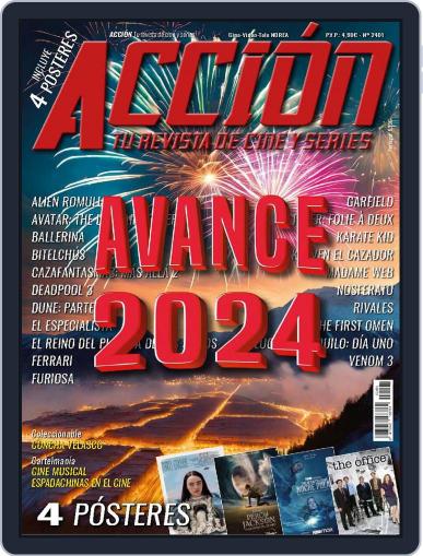 Accion Cine-video January 1st, 2024 Digital Back Issue Cover