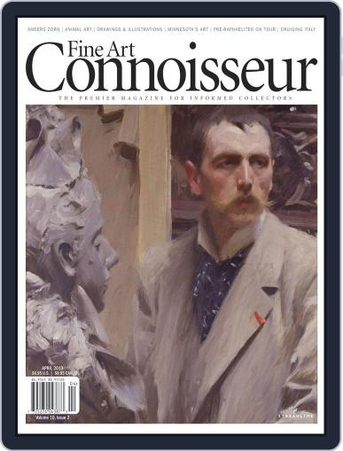 Fine Art Connoisseur March 1st, 2013 Digital Back Issue Cover