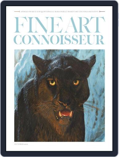 Fine Art Connoisseur September 1st, 2016 Digital Back Issue Cover