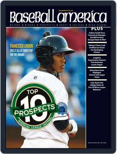 Baseball America December 4th, 2012 Digital Back Issue Cover