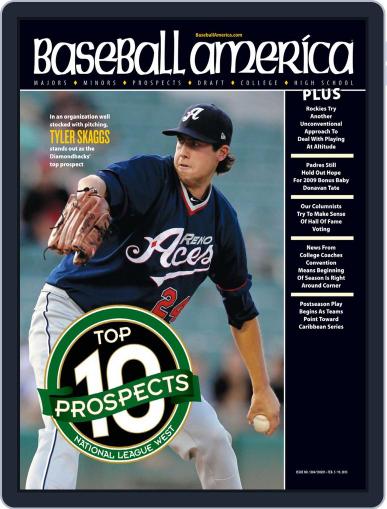 Baseball America February 5th, 2013 Digital Back Issue Cover