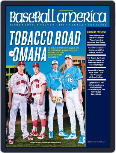 Baseball America February 19th, 2013 Digital Back Issue Cover