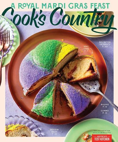 Cook's Country February 1st, 2024 Digital Back Issue Cover