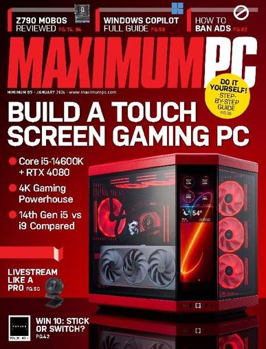 Maximum PC January 1st, 2024 Digital Back Issue Cover