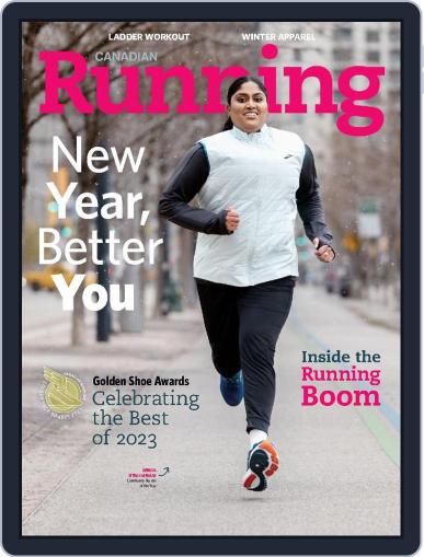 Canadian Running January 1st, 2024 Digital Back Issue Cover