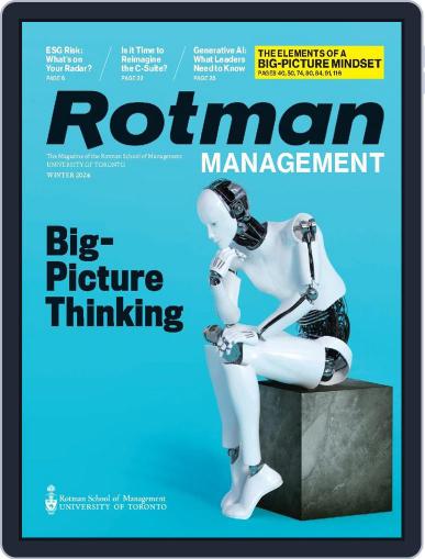 Rotman Management December 18th, 2023 Digital Back Issue Cover