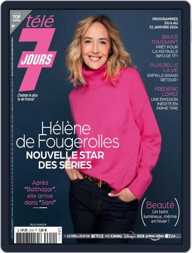 Télé 7 Jours January 1st, 2024 Digital Back Issue Cover
