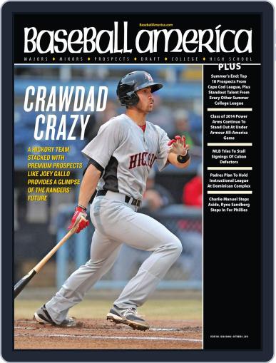 Baseball America September 12th, 2013 Digital Back Issue Cover
