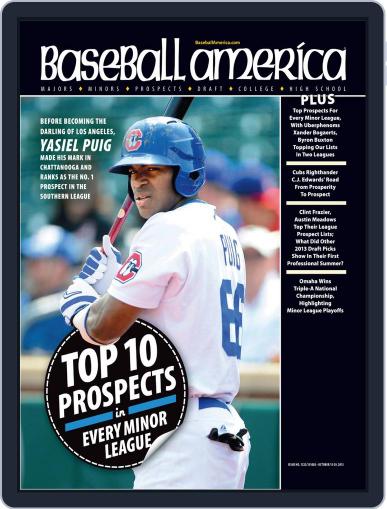Baseball America October 8th, 2013 Digital Back Issue Cover