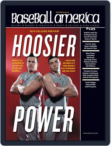 Baseball America February 14th, 2014 Digital Back Issue Cover