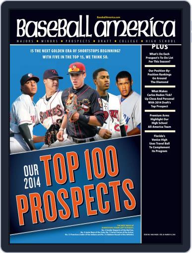 Baseball America February 28th, 2014 Digital Back Issue Cover