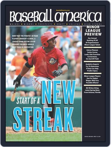 Baseball America April 25th, 2014 Digital Back Issue Cover