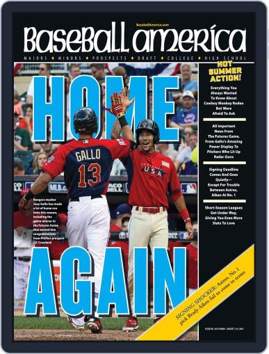 Baseball America August 1st, 2014 Digital Back Issue Cover