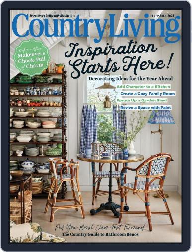 Country Living February 1st, 2024 Digital Back Issue Cover