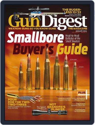 Gun Digest January 1st, 2024 Digital Back Issue Cover