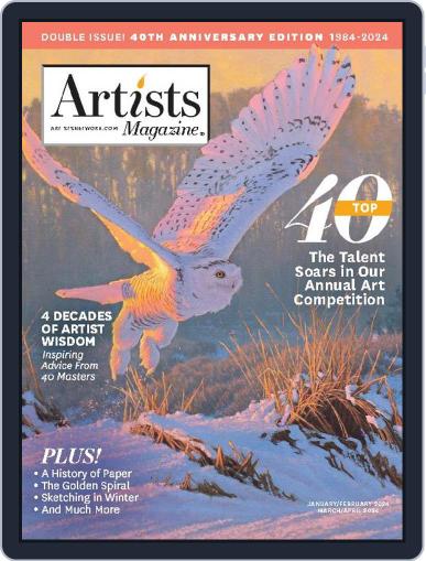 Artists January 1st, 2024 Digital Back Issue Cover