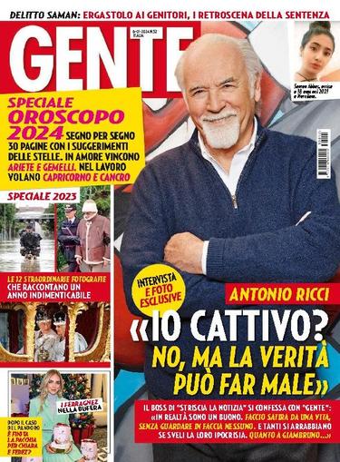 Gente December 29th, 2023 Digital Back Issue Cover