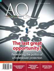 AQ: Australian Quarterly (Digital) Subscription                    January 1st, 2024 Issue