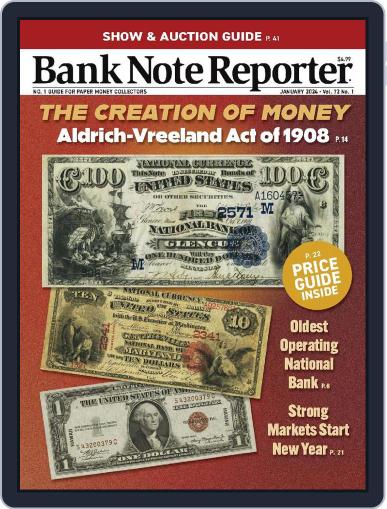 Banknote Reporter January 1st, 2024 Digital Back Issue Cover