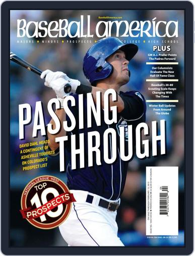 Baseball America January 27th, 2015 Digital Back Issue Cover