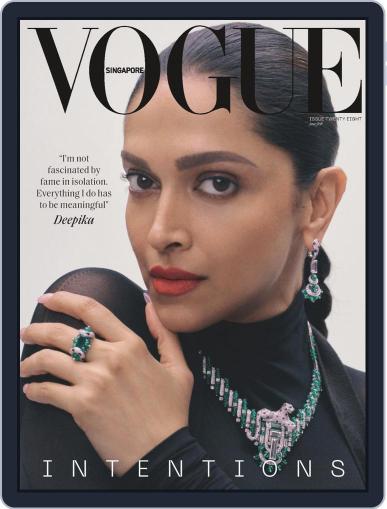Vogue Singapore January 1st, 2024 Digital Back Issue Cover