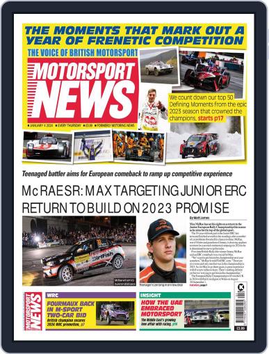 Motorsport News January 4th, 2024 Digital Back Issue Cover