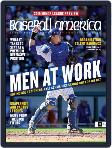 Baseball America April 10th, 2015 Digital Back Issue Cover