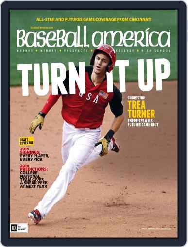 Baseball America July 31st, 2015 Digital Back Issue Cover