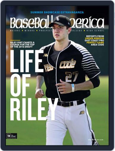 Baseball America September 11th, 2015 Digital Back Issue Cover