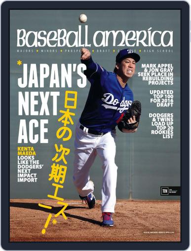 Baseball America March 25th, 2016 Digital Back Issue Cover
