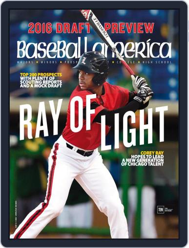 Baseball America June 3rd, 2016 Digital Back Issue Cover