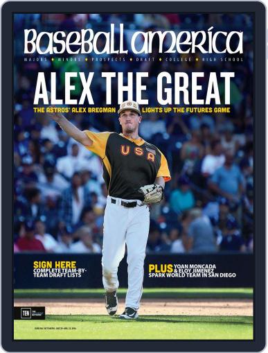 Baseball America July 29th, 2016 Digital Back Issue Cover