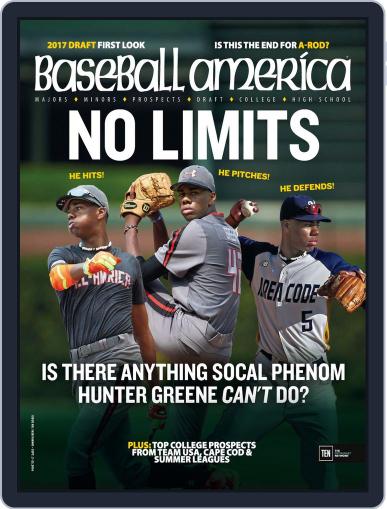 Baseball America September 2nd, 2016 Digital Back Issue Cover