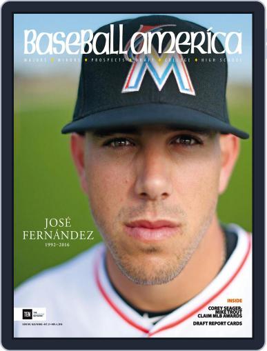 Baseball America October 21st, 2016 Digital Back Issue Cover