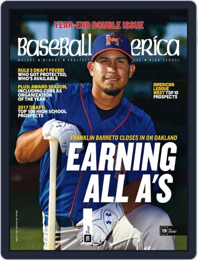Baseball America December 2nd, 2016 Digital Back Issue Cover
