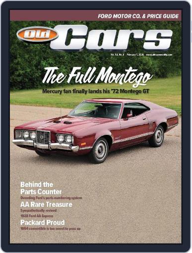 Old Cars Weekly February 1st, 2024 Digital Back Issue Cover