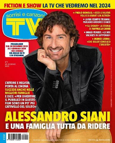 TV Sorrisi e Canzoni January 2nd, 2024 Digital Back Issue Cover