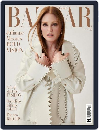 Harper's Bazaar UK February 1st, 2024 Digital Back Issue Cover