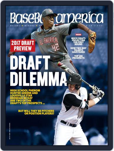 Baseball America June 9th, 2017 Digital Back Issue Cover