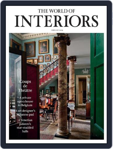 The World of Interiors February 1st, 2024 Digital Back Issue Cover