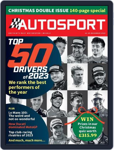 Autosport December 21st, 2023 Digital Back Issue Cover
