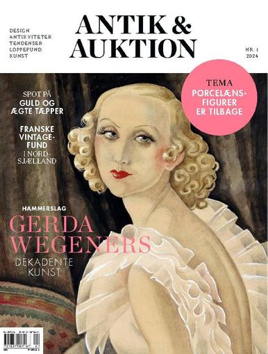 Antik & Auktion Denmark January 4th, 2024 Digital Back Issue Cover