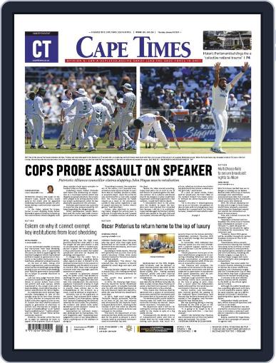 Cape Times January 4th, 2024 Digital Back Issue Cover