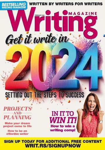 Writing January 4th, 2024 Digital Back Issue Cover