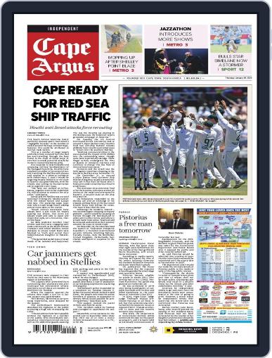 Cape Argus January 4th, 2024 Digital Back Issue Cover