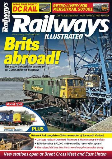 Railways Illustrated February 1st, 2024 Digital Back Issue Cover