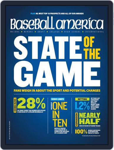 Baseball America December 11th, 2017 Digital Back Issue Cover