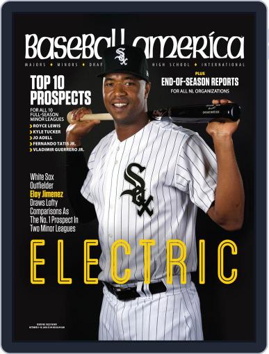 Baseball America October 5th, 2018 Digital Back Issue Cover