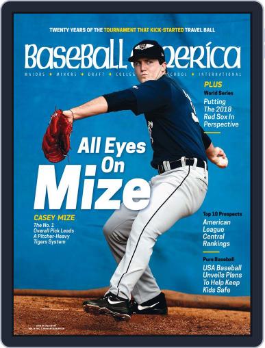 Baseball America November 16th, 2018 Digital Back Issue Cover