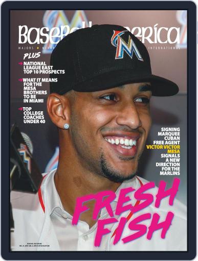 Baseball America December 21st, 2018 Digital Back Issue Cover